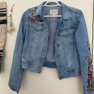 Embroidered Jean Jacket